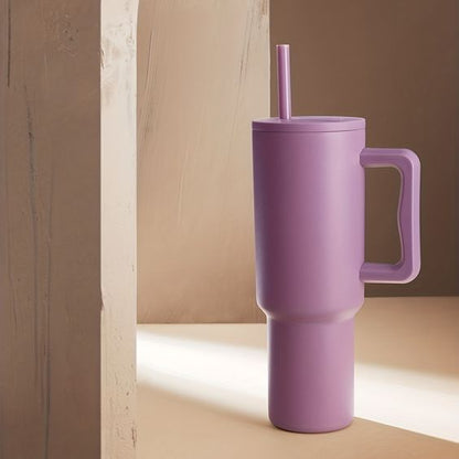 Tumbler with Straw and Lid in Lilac | 40 oz