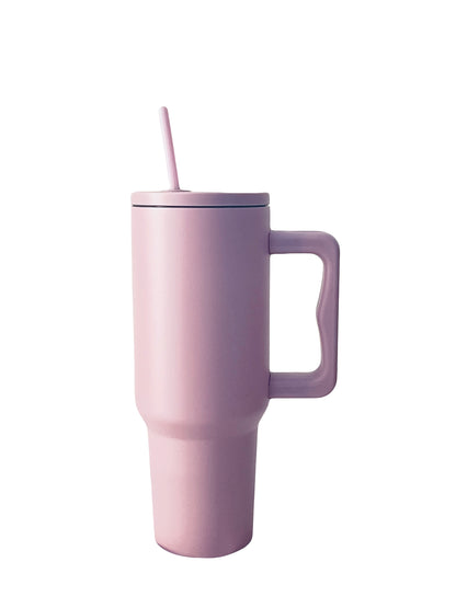 Tumbler with Straw and Lid in Lilac | 40 oz